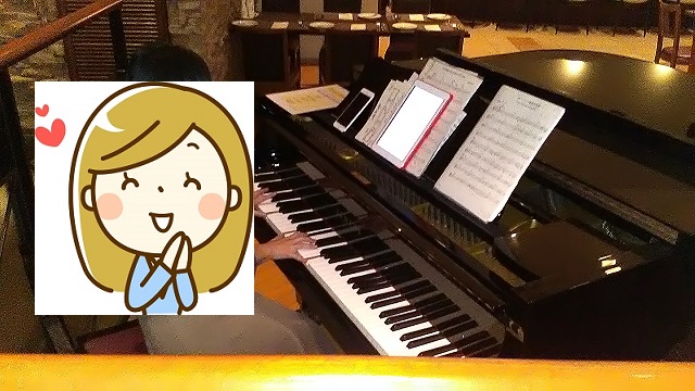 サンマルク船橋店のピアノの画像